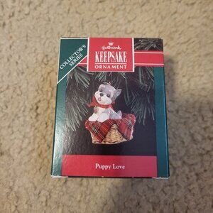 Schnauzer Puppy Ornament